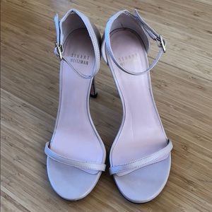 Stuart Weitzman Heels-Blush Leather Size 7